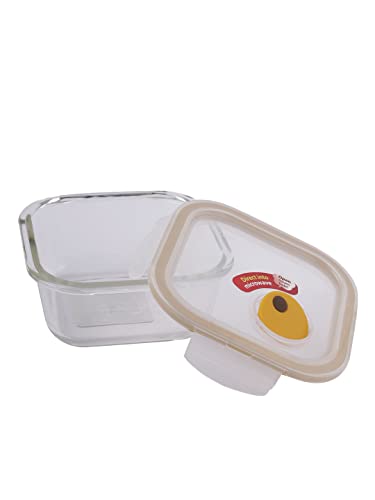 LocknLock 17-Ounce Vented Glass Food Storage Container