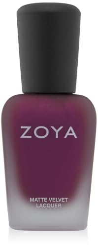 ZOYA Iris Matte Velvet Nail Polish - Deep Amethyst 0.5 Fl Oz