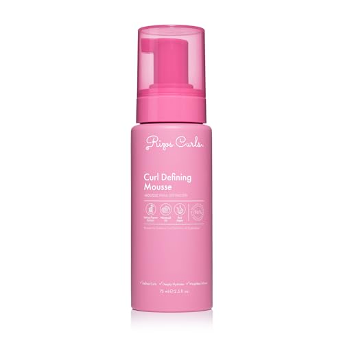 Rizos Curls Travel Size Curl Defining Mousse - Lightweight Hair Foam