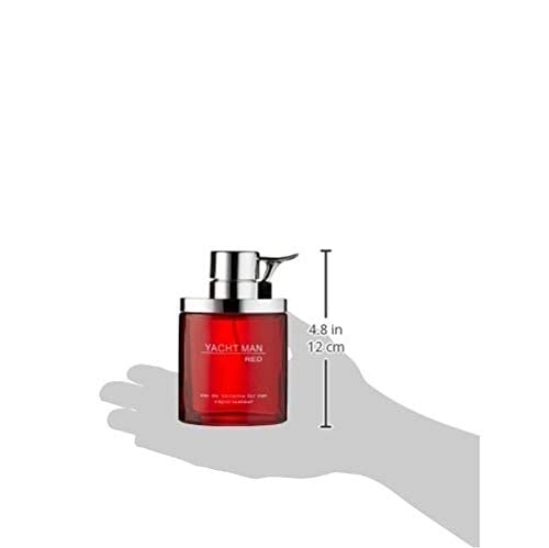 Myrurgia Yacht Man Red Eau De Toilette Spray for Men 3.4 Fl Oz Pack of 2 - Casual Masculine Fragrance