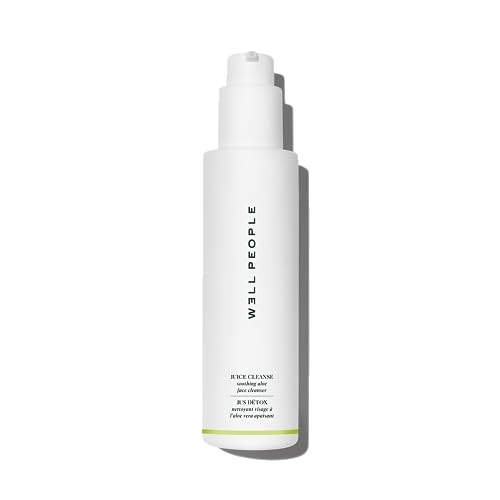 Well People Juice Cleanse Soothing Aloe Face Cleanser - Hydrating Gel for All Skin Types