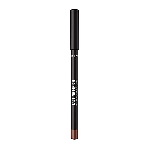 Rimmel Lasting Finish Lip Liner, Brownie Pie - 8HR Long-Lasting Formula (Pack of 2)