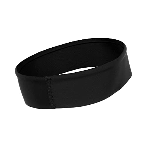 Mizuno Performance Jersey Headband - Black, One Size Fits Most