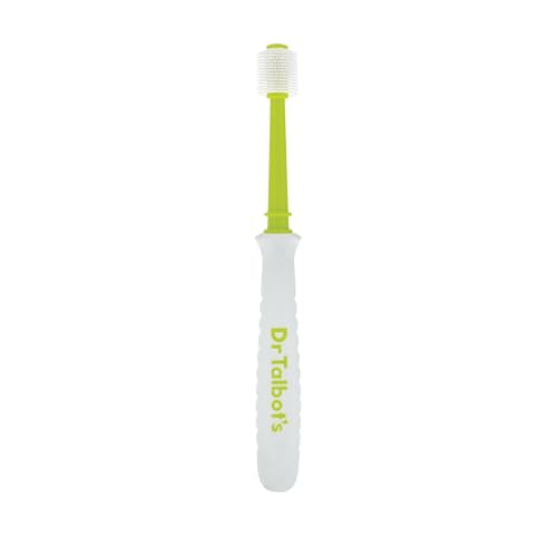 Dr. Talbot's Toddler 360° Toothbrush - Soft Bristles, Easy-Grip Handle