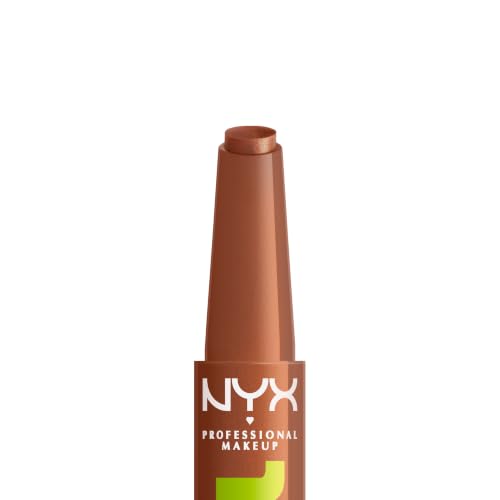 NYX Fat Oil Slick Lip Balm - Vegan, Buildable, 0.07 oz (Bronze)