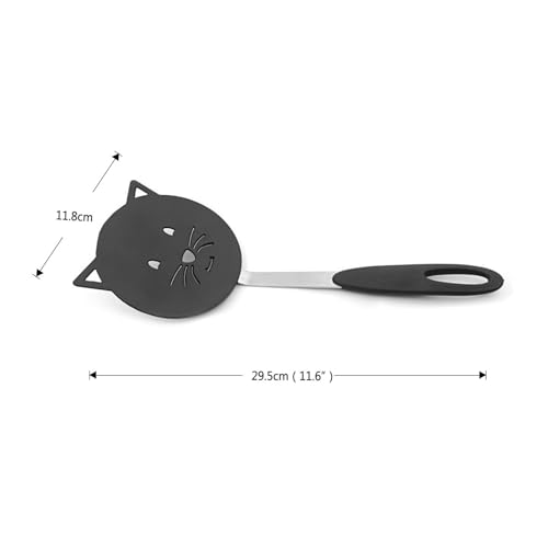 Cat Shape Nylon Turner Spatula for Non-Stick Cookware