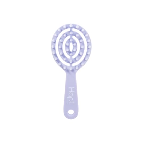 Cricket Hapi Scalp Massager Brush - Silicone Shampoo & Exfoliator for All Hair Types