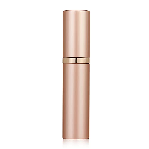 Rose Gold Travel Perfume Atomizer - Refillable Cologne Spray Bottle, 5ml