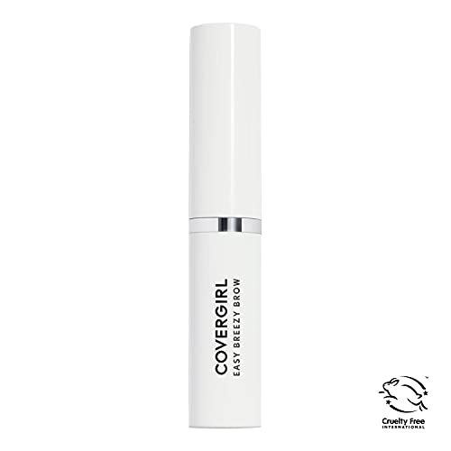 Covergirl Easy Breezy Brow Volumizing Gel 0.16 Fl Oz - Clear, 24-Hour Hold, Argan Oil & Biotin, Cruelty-Free