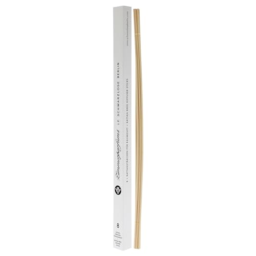 Schwarzlose Nature Reed Diffuser Sticks - Long Lasting Aroma, 8 Pack