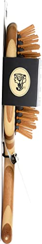 Bass Brushes Wood Bristle Hair Brush for Thick, Curly, and Long Hair