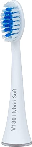 PRO-SYS VarioSonic White Electric Toothbrush Replacement Heads — Pack of 3, Soft Burst Brush Tips