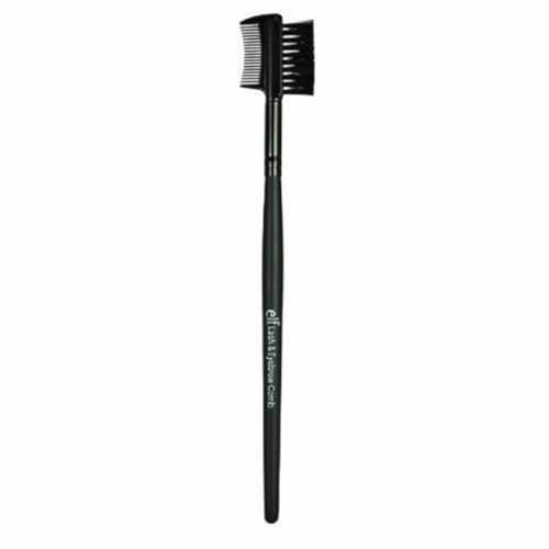 e.l.f. Dual-Sided Lash & Brow Comb - Grooming Brush for Defined Lashes & Brows