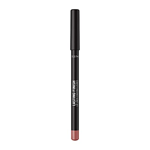 Rimmel Lasting Finish 8HR Lip Liner Pencil - 90's Nude, Pack of 3