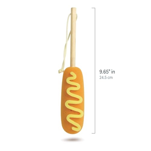 Corn Dog Bottle Brush - Long Handle Cleaning Sponge by Fred & Friends