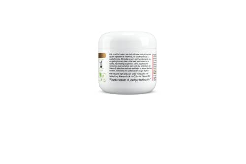 Colonial Dames Vitamin E and 70% Aloe Vera Moisturizing Cream, 4 oz