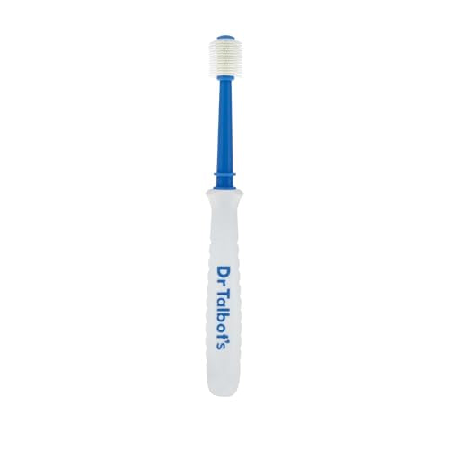 Dr. Talbot's Toddler 360° Toothbrush - Soft Bristles, Easy-Grip Handle