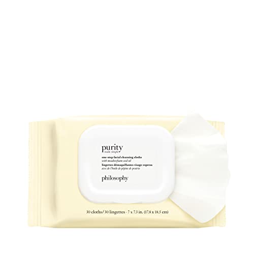 Philosophy Purity Made Simple One-Step Facial Cleansing Cloths - 30 Count