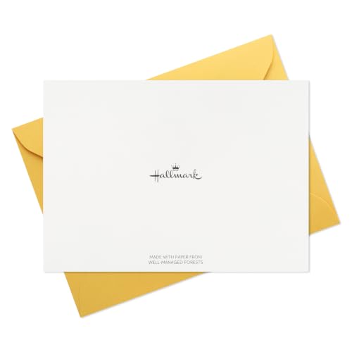 Hallmark Assorted Blank Greeting Cards - Spring Flowers & Butterflies (24 Cards)