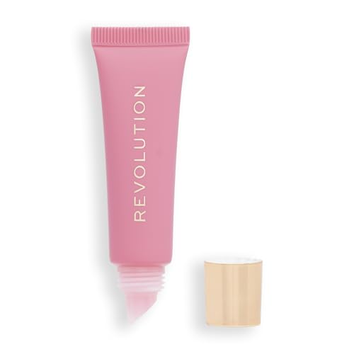 Revolution Juicy Peptide Lip Balm - Pink Strawberry, Hydrating Tint