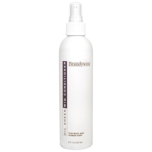 Brandywine Oil Sheen Wig Conditioner Spray for Synthetic & Human Hair 8oz