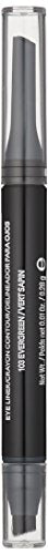 Revlon ColorStay 2-in-1 Angled Kajal Eyeliner - Waterproof Smokey Eye Makeup, Evergreen