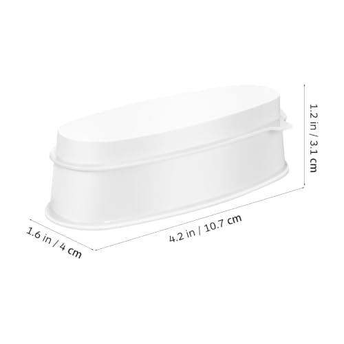 3-Pack Nail Dip Powder Tray for French Tip Manicure and DIY Nail Art