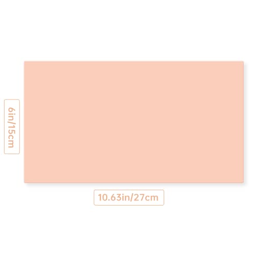 Tattoo Practice Skin - 5 Sheets, Double-Sided, 2MM Thick