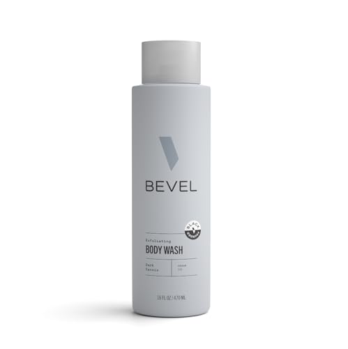 Bevel Exfoliating Body Wash for Men - Dark Cassis Scent, Pack of 1