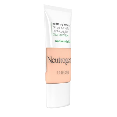 Neutrogena Clear Coverage Flawless Matte CC Cream Shell 1.0 - 1 oz