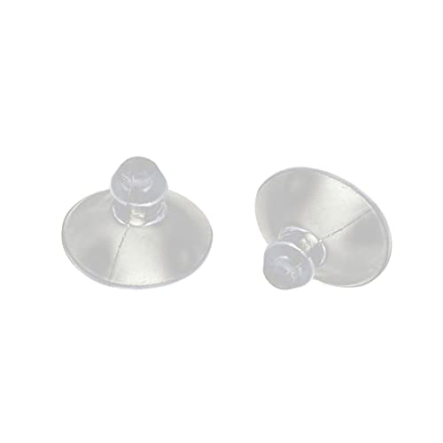 uxcell Clear Rubber Suction Cups - 8 Pack for Home Use