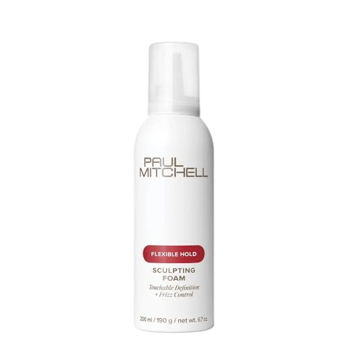 Paul Mitchell Sculpting Foam, Coconut Scent, 6.7 oz Hair Styling Mousse