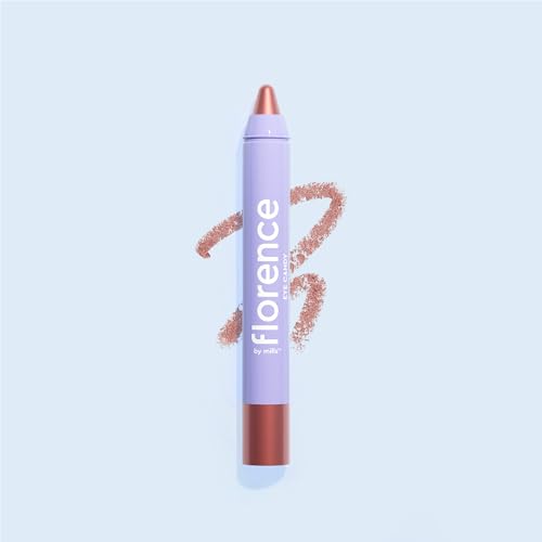 Florence by Mills Eyecandy Eyeshadow Stick Lolli Pink Shimmer 0.063oz - Long-Wear, Waterproof
