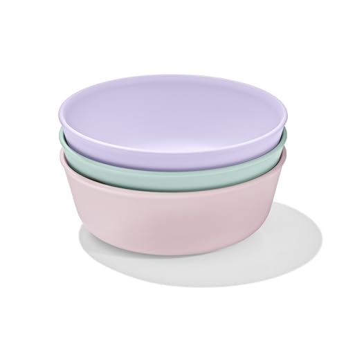 OXO Tot Stackable Bowl Set - 3 Pack for Kids Feeding