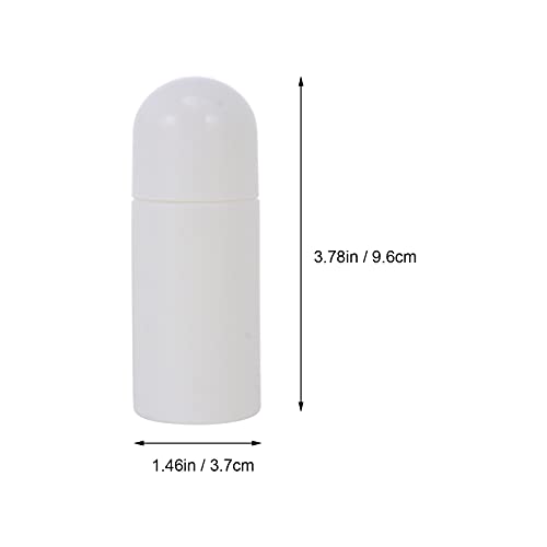 8pcs Travel Silicone Applicator Bottles 50ml for Cosmetics Perfume & Essential Oils