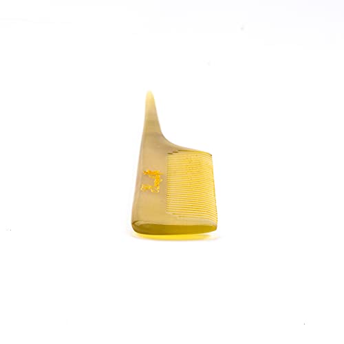 Breezelike Sheep Horn Hair Comb for Women - Fine Tooth Tail Comb
