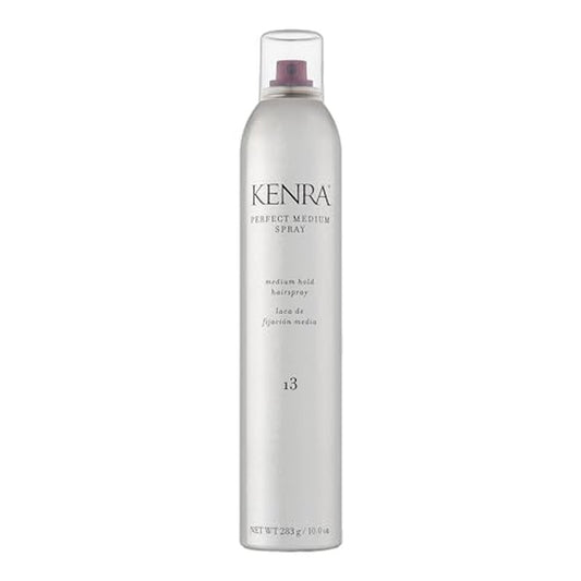 Kenra Professional Perfect Medium Spray 13 | Provides Styling Control Without Stiffness | Medium Hold | Fast-Drying Formulation | High Shine Finish | All Hair Types
