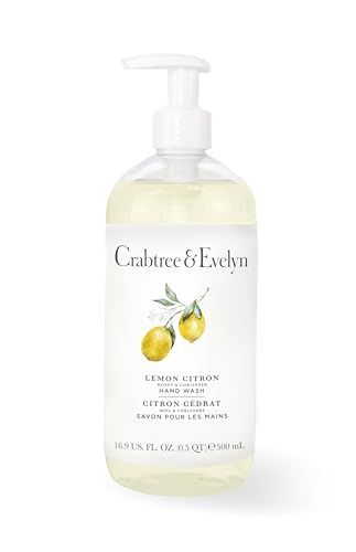 Crabtree & Evelyn Lemon Citron Hand Wash - 500ml Citrus Cleanser