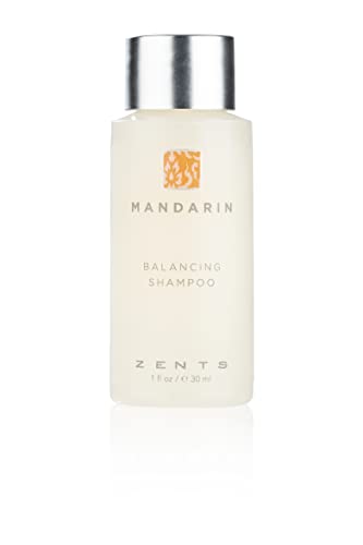 Zents Balancing Mandarin Shampoo, Travel Size, Sulfate-Free & Color Safe