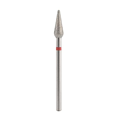 KADS 10Pcs Cone Diamond Nail Drill Bits for Cuticle Care