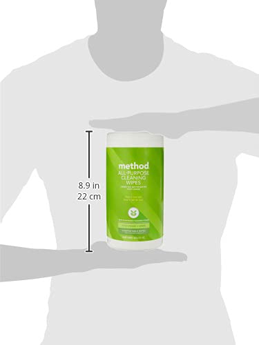 Method All-Purpose Cleaning Wipes - Plant-Based, Pack of 2