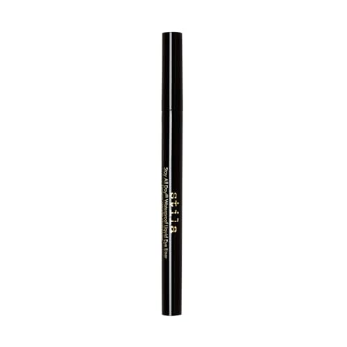 stila Waterproof Liquid Eye Liner, Stay All Day Makeup with Fine Brush Tip Lasting Satin Finish, Smudge-Proof & Transfer-Resistant