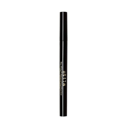 stila Waterproof Liquid Eye Liner, Stay All Day Makeup with Fine Brush Tip Lasting Satin Finish, Smudge-Proof & Transfer-Resistant
