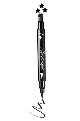 Go Ho Black Star Stamp Eyeliner Pen - Waterproof & Long-lasting