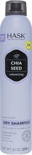 HASK Volumize Chia Seed Dry Shampoo - 8.1 oz | Adds Volume & Absorbs Oil