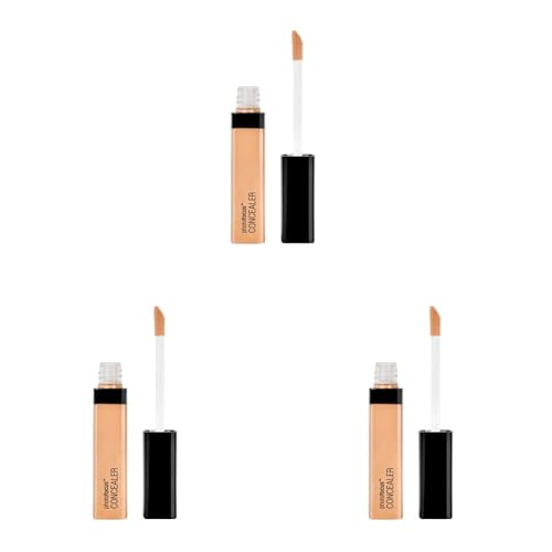 Wet n Wild Photo Focus Concealer, Light/Med Beige - Full Coverage (Pack of 3)