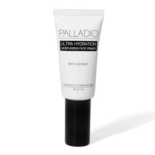 Palladio Hydrating Primer with Coconut Oil for Smooth, Moisturized Skin