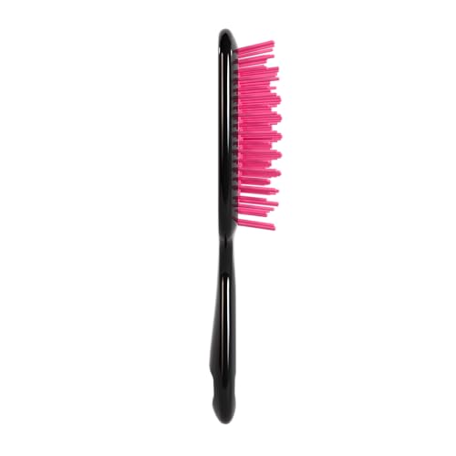 FHI Heat UNbrush Detangling Brush for Pain-Free Brushing on All Wet or Dry Hair Types ? Durable DuoFlex Anti-Static Bristles, Lightweight Handle, Vented Hair Brush, Cherry Blossom