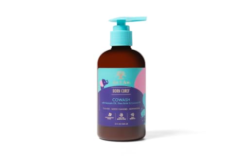 As I Am Born Curly Co-Wash for Kids - 8 oz Cleansing Conditioner
