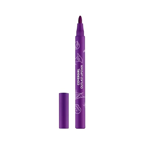 Covergirl Outlast Lipstain - 96 Spooky Bat, Vegan, Transfer-Proof